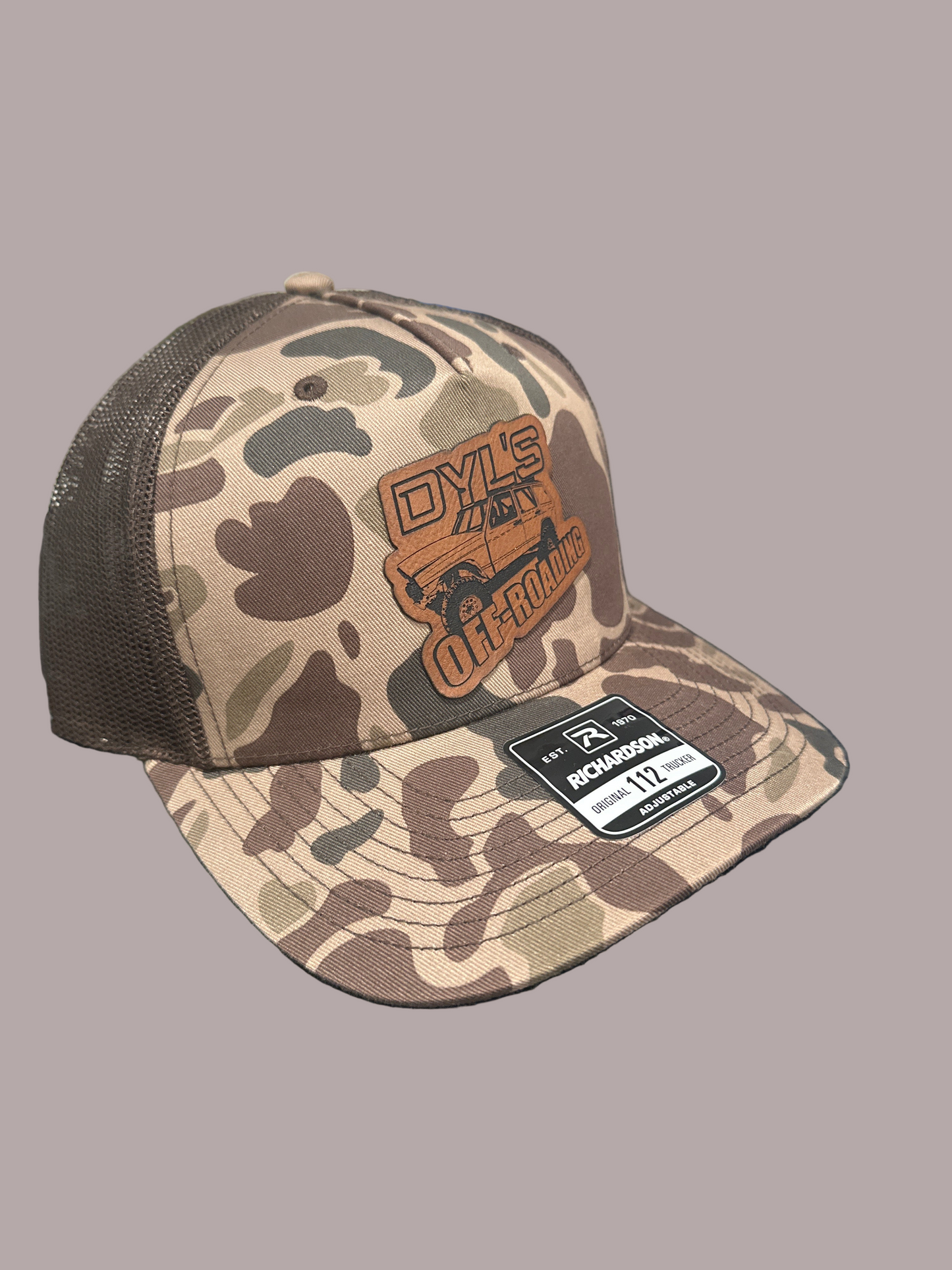 Full send - Dark brown camo/brown - Richardson 112