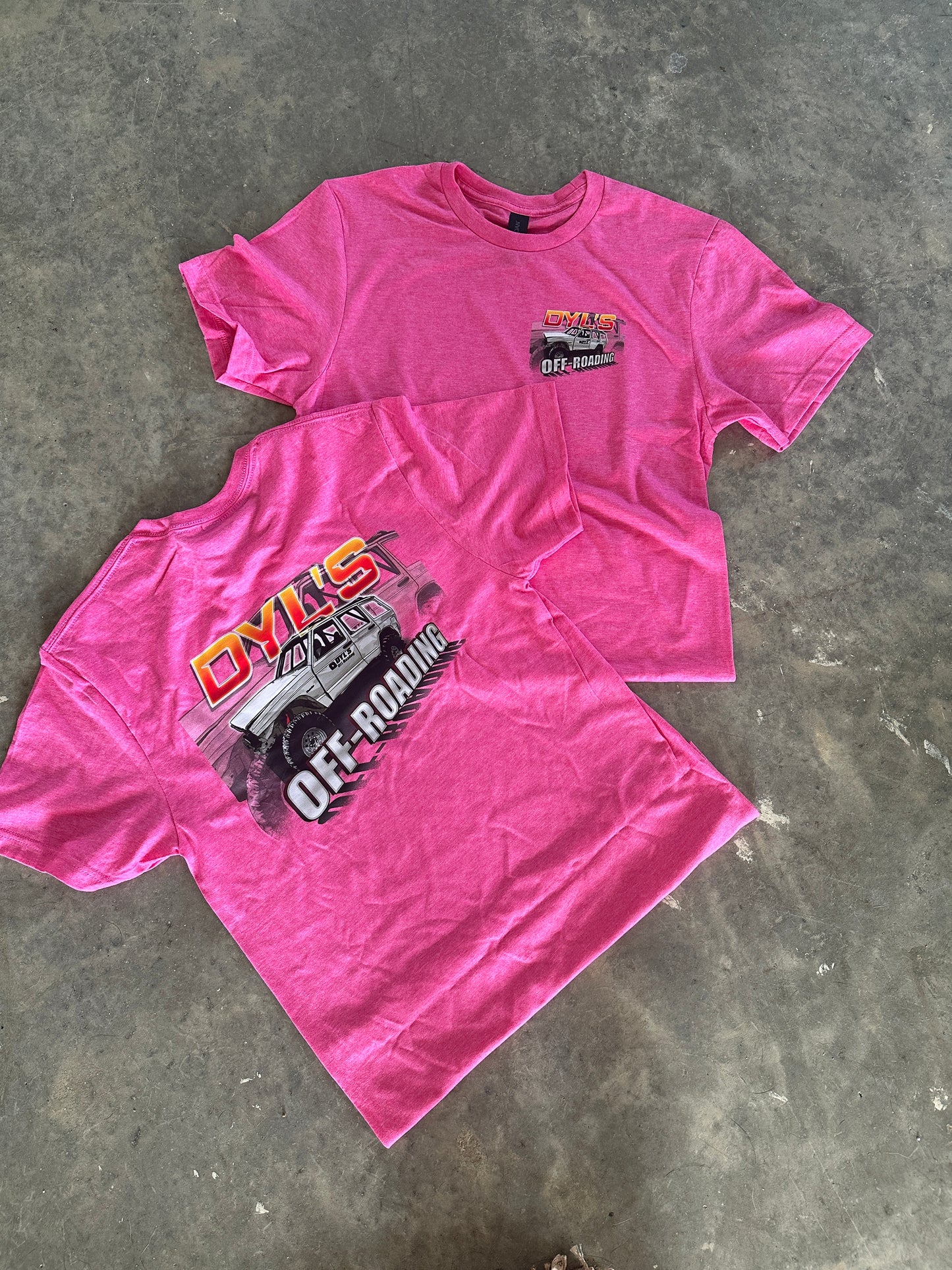 Mud looks better when you’re wearing pink.