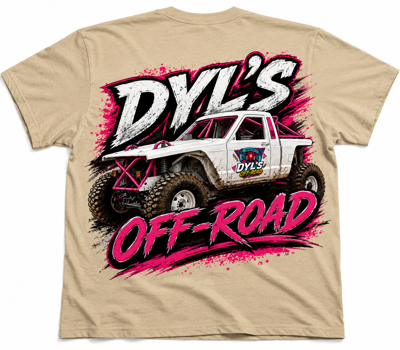 Dyl's Off-Road Truck Tee — Men's Graphic T-Shirt