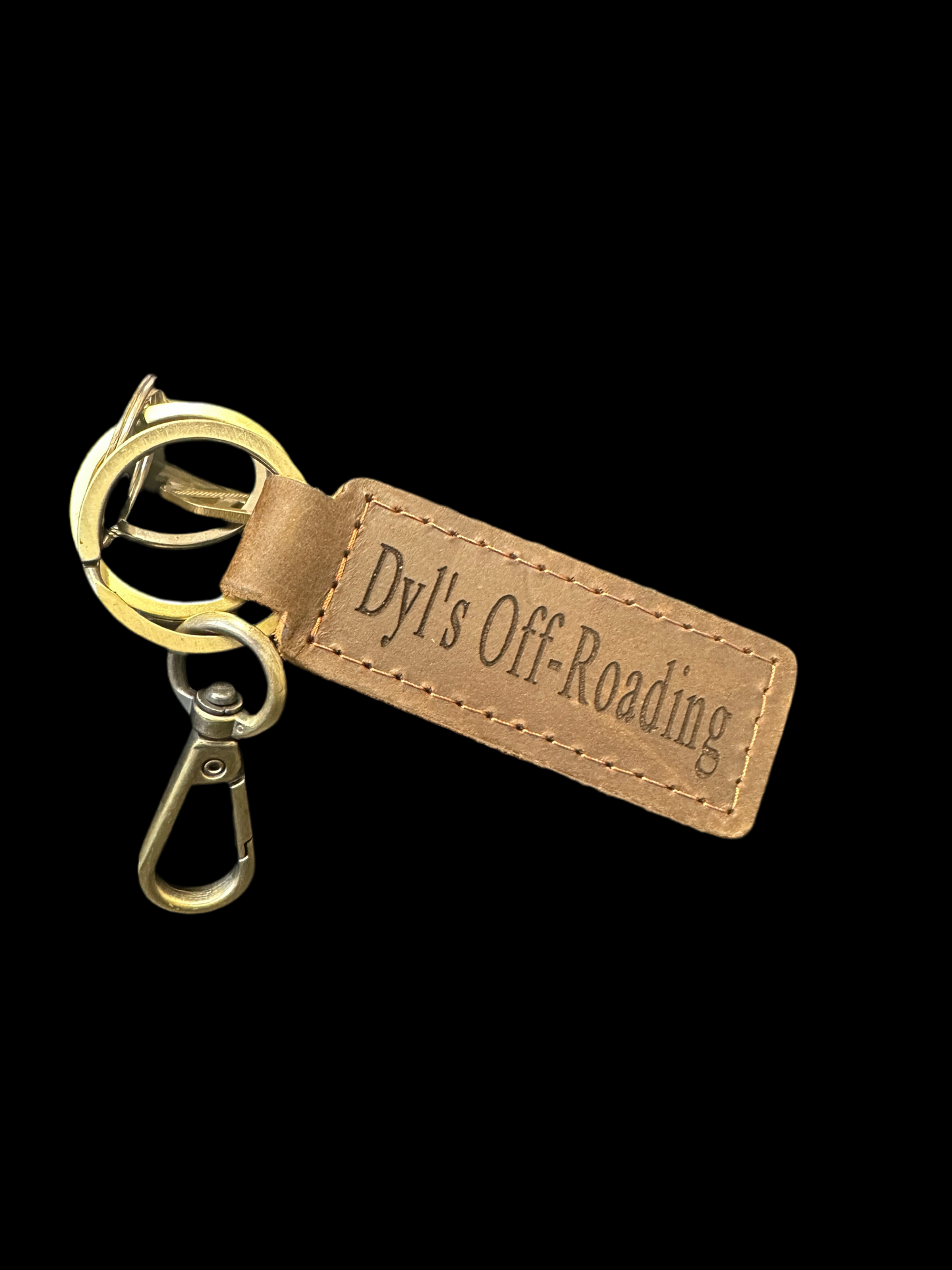 Neutral drops & chassis hops leather keychains