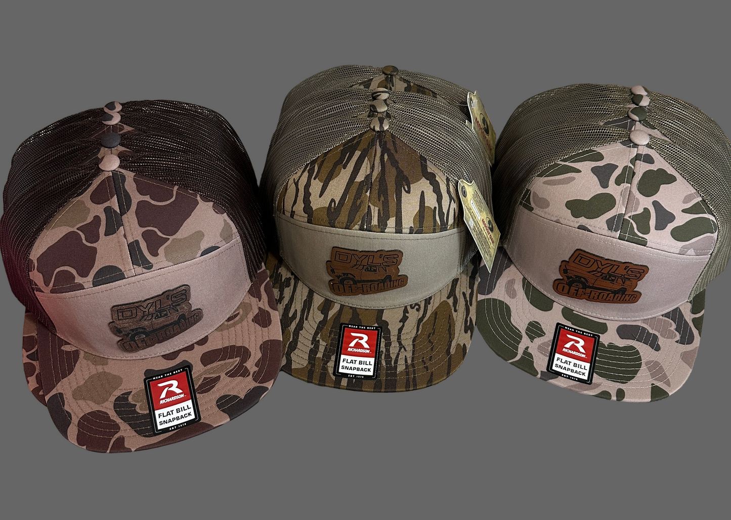 Full send Camo - Flat bill